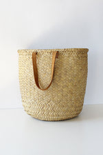 Woven Meadow Basket Bag