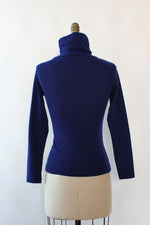 Royal Blue Turtleneck S