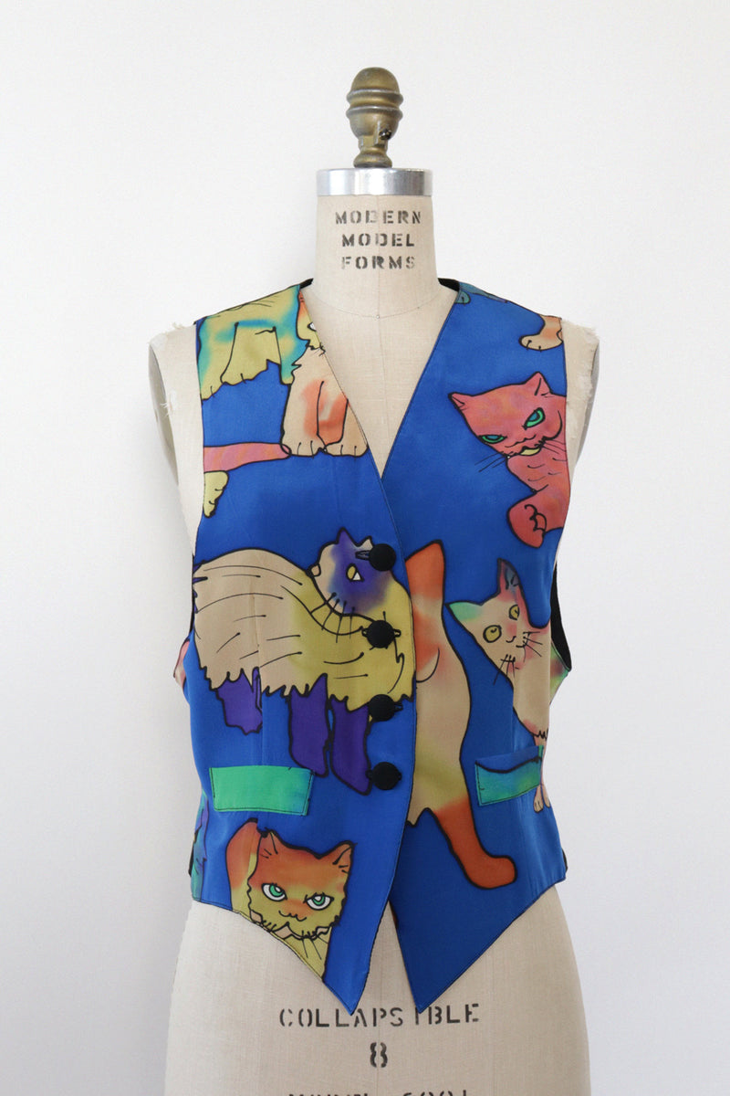Silkscapes Cat Vest M