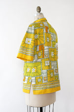 Alex Colman Sunburst Graphic Buttondown M/L