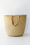 Woven Meadow Basket Bag