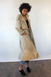 Levine Flyaway Trench Coat S-L