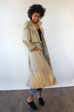 Levine Flyaway Trench Coat S-L