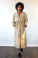 Levine Flyaway Trench Coat S-L