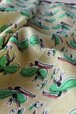 1940s Tinkerbell Silk Kerchief