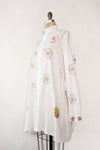 Antique Daisy Painted Shirtdress