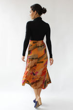 Morning Walk Abstract Skirt