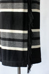 Vittadini Striped Blanket Dress M