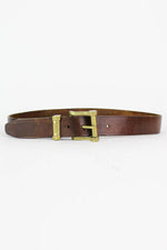 Thick Saddle Leather Belt