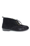 Black Suede Winter Booties 6