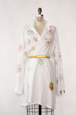 Antique Daisy Painted Shirtdress