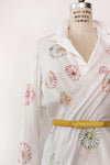 Antique Daisy Painted Shirtdress