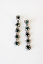 Esmerelda Rhinsetone Drop Earrings
