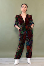 Farm Rio Velvet Jumpsuit