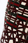 Gucci Geometric Velvet Skirt XS/S