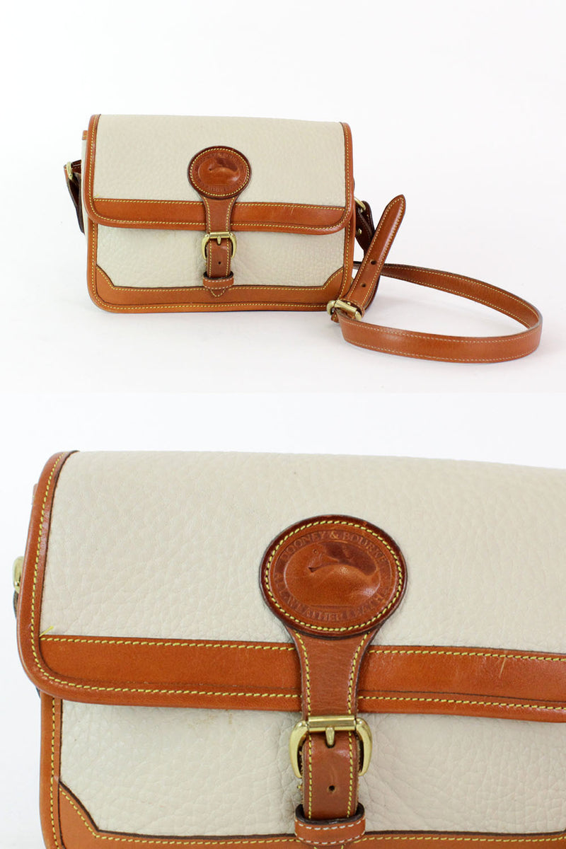 Vintage 90s Dooney And Bourke Crossbody All Weather Leather By