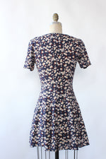 Indigo Floral Mini Dress XS/S