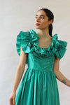 Spring is in the Air Taffeta Dress S