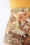 Sunset Photo Collage Maxi Skirt L