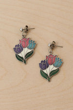 Tulip Bouquet Earrings