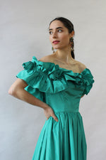 Spring is in the Air Taffeta Dress S