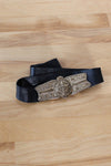 Gold Medallion Latch Belt