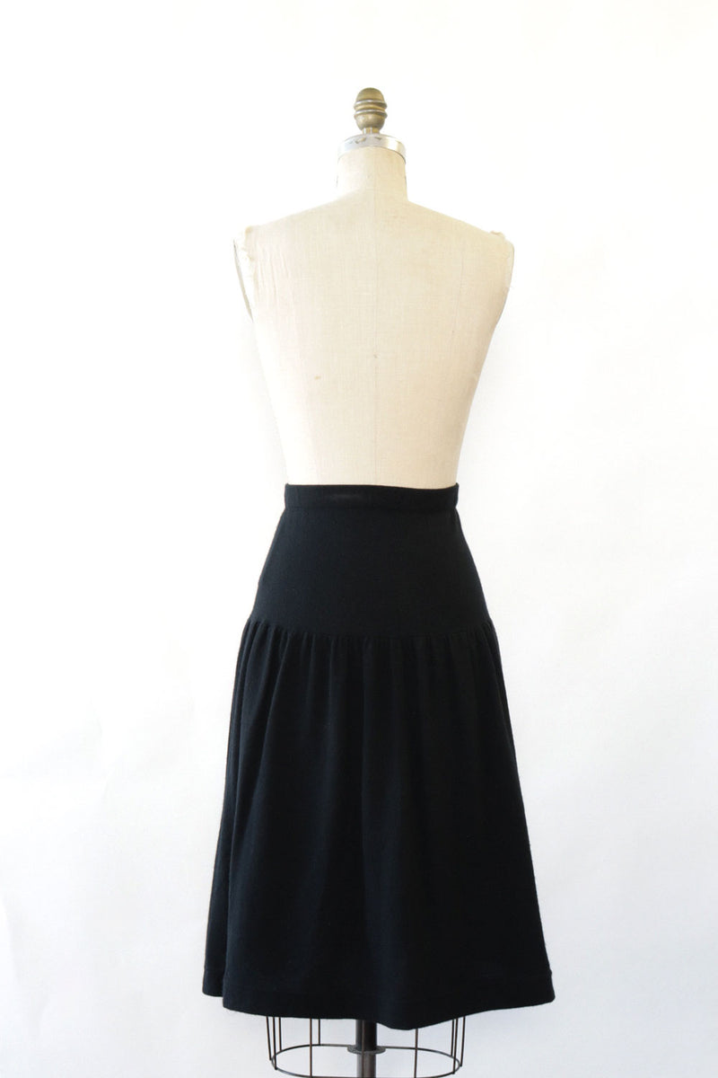 Falcon Cashmere Yoked Skirt S/M