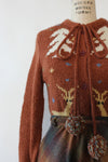 Pom Pom Reindeer Cardigan S/M