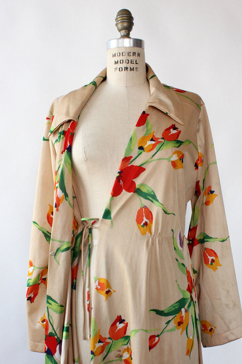 Tulip Delight Wrap Robe M/L