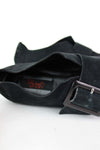 Minimal Black Buckle Flats 8