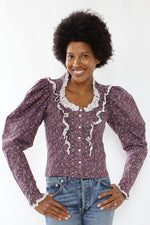 Jessica Calico Prairie Blouse XS/S