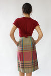 Perry Plaid Skirt XS