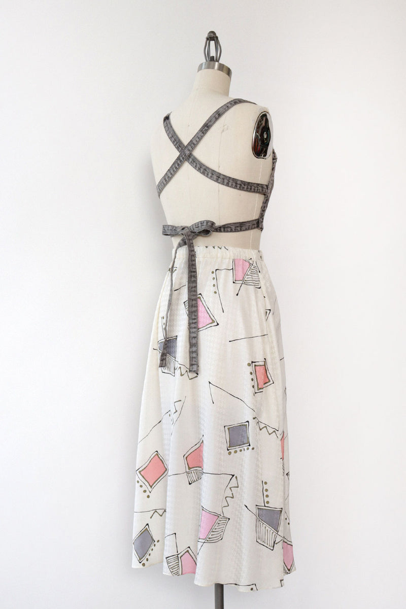 Pastel Shapes Swishy Skirt XS-M