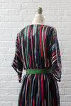 Silk Farm Chiffon Mix Print Dress S/M