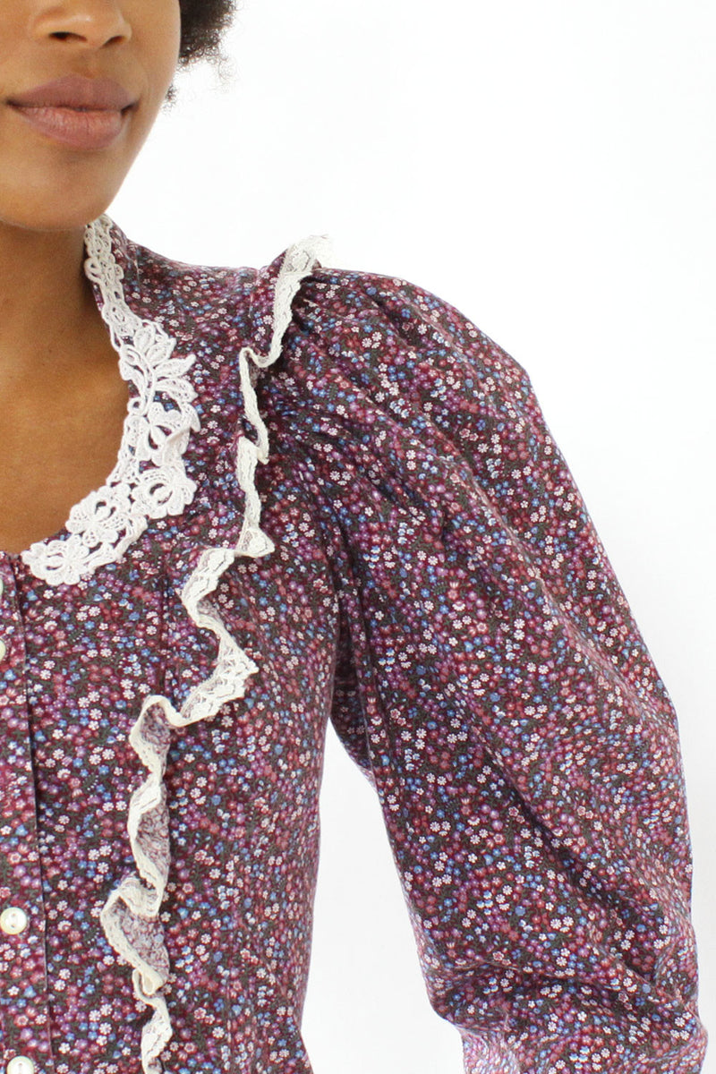Jessica Calico Prairie Blouse XS/S