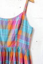Juicy Fruit Plaid Dress S/M