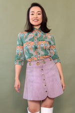 Edwardian Ladies Novelty Blouse XS