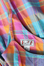 Juicy Fruit Plaid Dress S/M