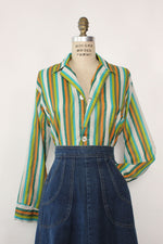 Jayson Striped Boxy Top M/L