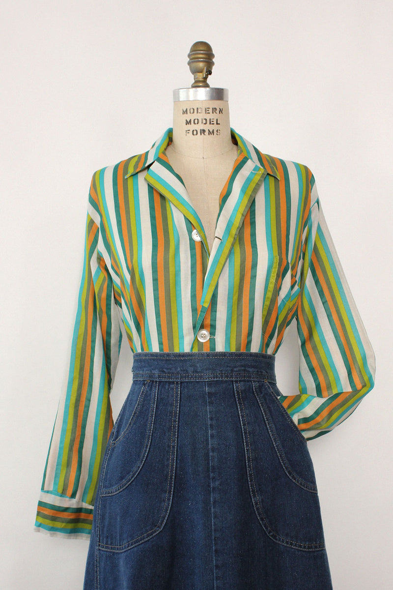 Jayson Striped Boxy Top M/L