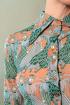 Edwardian Ladies Novelty Blouse XS
