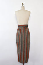 Shelli Draped Woven Tie Skirt XS-M