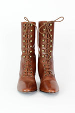 Chestnut Granny Boots 5 1/2
