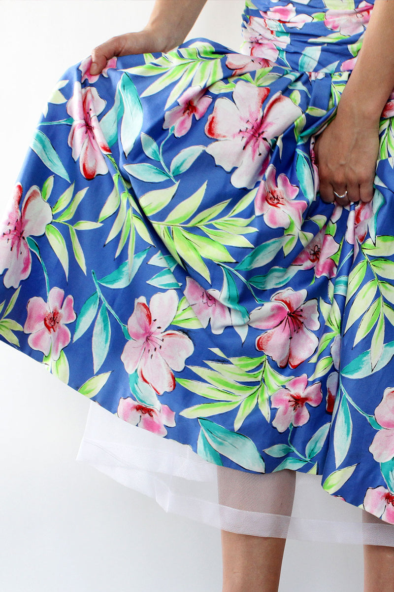 Victor Costa Floral Ballgown S