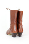 Chestnut Granny Boots 5 1/2