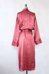 Victoria's Rose Satin Robe M/L