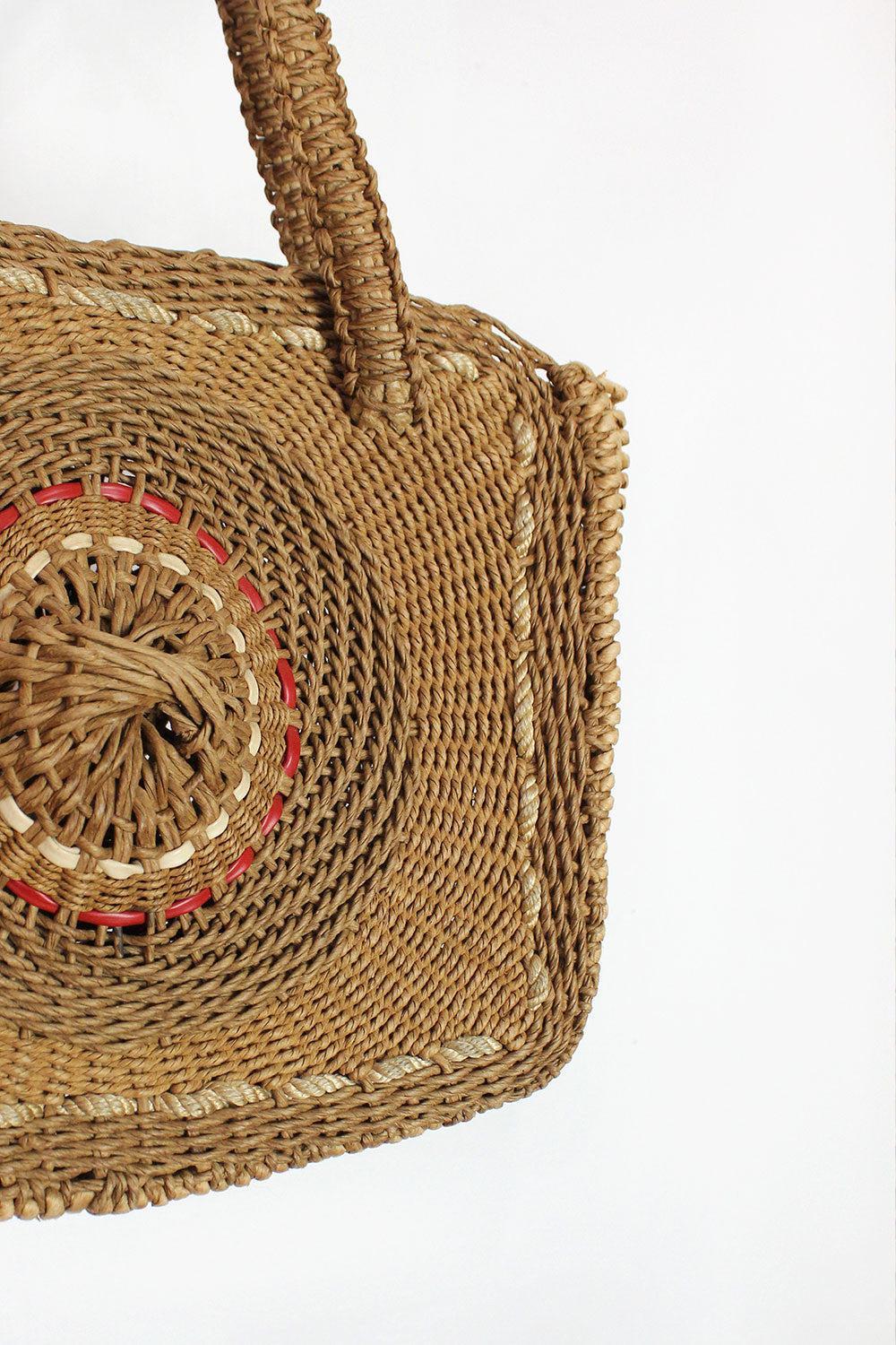 Spiral Woven Handbag