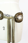 60s Studded Fringe Belt