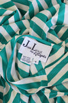 Silk Candy Stripe Dress S