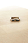 Sterling R Initial Ring